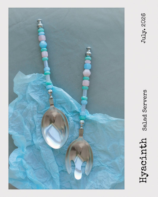 Hyacinth — Salad Server set