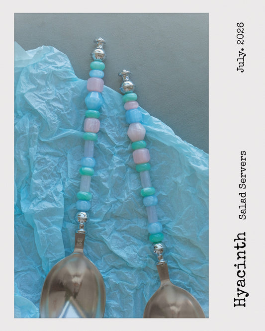 Hyacinth — Salad Server set