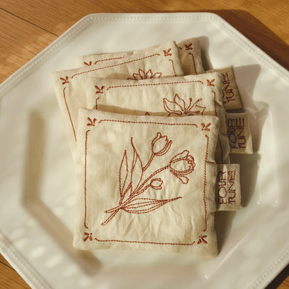 Floral Coasters